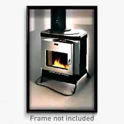 Pixel Art Poster - Extra Small Furnace (8 Bit Psychedelic Video Game Print)