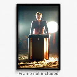 Pixel Art Poster - Cultured Chest (8 Bit Psychedelic Trippy Video Game Print)