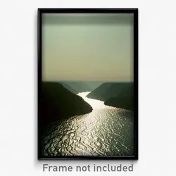 Pixel Art Poster - Dreary Delta (8 Bit Psychedelic Trippy Video Game Print)