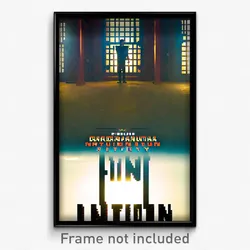 Pixel Art Poster - Gargantuan Nation (8 Bit Psychedelic Trippy Video Game Print)