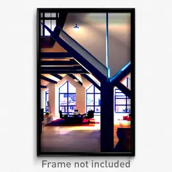 Pixel Art Poster - Imaginative Loft (8 Bit Psychedelic Trippy Video Game Print)