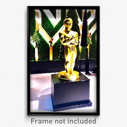 Pixel Art Poster - Evergreen Movie Awards (8 Bit Psychedelic Video Game Print)