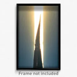 Pixel Art Poster - Thin Pike (8 Bit Psychedelic Trippy Weird Video Game Print)