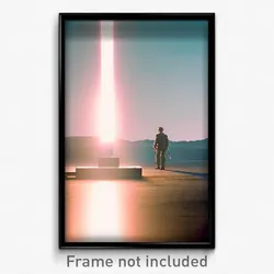 Pixel Art Poster - Perfect Desolation (8 Bit Psychedelic Video Game Print)