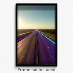 Pixel Art Poster - Vast Boulevard (8 Bit Psychedelic Trippy Video Game Print)