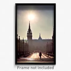 Pixel Art Poster - Colossal Budapest (8 Bit Psychedelic Trippy Video Game Print)