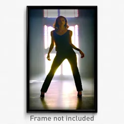Pixel Art Poster - Wide Leg (8 Bit Psychedelic Trippy Weird Video Game Print)