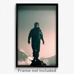 Pixel Art Poster - Damp Summit (8 Bit Psychedelic Trippy Weird Video Game Print)