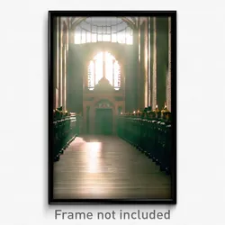 Pixel Art Poster - Secret Portcullis (8 Bit Psychedelic Trippy Video Game Print)