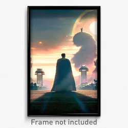 Pixel Art Poster - Bountiful Empire (8 Bit Psychedelic Trippy Video Game Print)