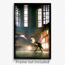 Pixel Art Poster - Velvety Mews (8 Bit Psychedelic Trippy Video Game Print)
