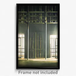 Pixel Art Poster - Unique Prison (8 Bit Psychedelic Trippy Video Game Print)