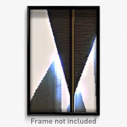 Pixel Art Poster - Thin Forgeworks (8 Bit Psychedelic Trippy Video Game Print)