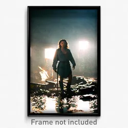 Pixel Art Poster - Damp Waste (8 Bit Psychedelic Trippy Weird Video Game Print)
