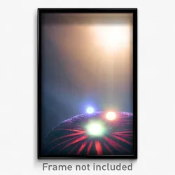 Pixel Art Poster - Wonderful Neutron (8 Bit Psychedelic Trippy Video Game Print)