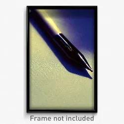 Pixel Art Poster - Meager Pen (8 Bit Psychedelic Trippy Weird Video Game Print)
