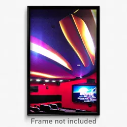 Pixel Art Poster - Admired Home Theatre (8 Bit Psychedelic Video Game Print)