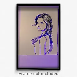 Pixel Art Poster - Imaginative Drawing (8 Bit Psychedelic Video Game Print)