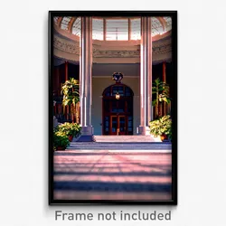 Pixel Art Poster - Immaculate College (8 Bit Psychedelic Video Game Print)