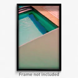 Pixel Art Poster - Thin Pool (8 Bit Psychedelic Trippy Weird Video Game Print)