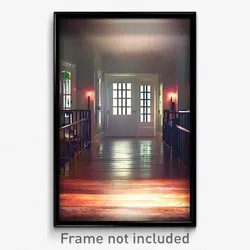 Pixel Art Poster - Meek Home (8 Bit Psychedelic Trippy Weird Video Game Print)
