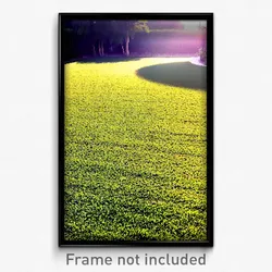 Pixel Art Poster - Measly Lawn (8 Bit Psychedelic Trippy Weird Video Game Print)