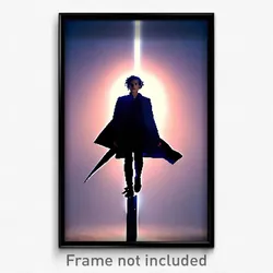 Pixel Art Poster - Striking Heights (8 Bit Psychedelic Trippy Video Game Print)