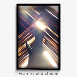 Pixel Art Poster - Stunning Nave (8 Bit Psychedelic Trippy Video Game Print)