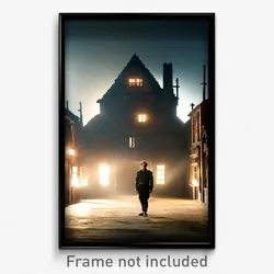 Pixel Art Poster - Unsightly Hamlet (8 Bit Psychedelic Trippy Video Game Print)