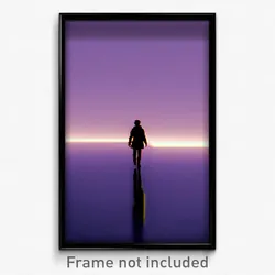 Pixel Art Poster - Subtle Void (8 Bit Psychedelic Trippy Weird Video Game Print)