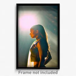 Pixel Art Poster - Silent Crop (8 Bit Psychedelic Trippy Weird Video Game Print)