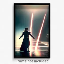 Pixel Art Poster - Tremendous Arrowslit (8 Bit Psychedelic Video Game Print)