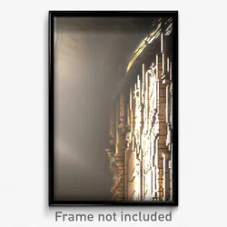 Pixel Art Poster - Fancy Crack (8 Bit Psychedelic Trippy Weird Video Game Print)