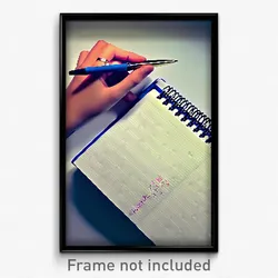 Pixel Art Poster - Stimulating Notebook (8 Bit Psychedelic Video Game Print)