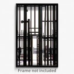 Pixel Art Poster - Massive Stockade (8 Bit Psychedelic Trippy Video Game Print)