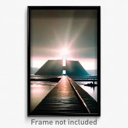 Pixel Art Poster - Long Staith (8 Bit Psychedelic Trippy Weird Video Game Print)