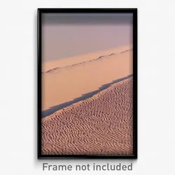Pixel Art Poster - Noteworthy Sandbar (8 Bit Psychedelic Video Game Print)