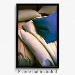 Pixel Art Poster - Standard Pillow (8 Bit Psychedelic Trippy Video Game Print)