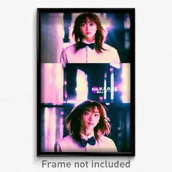 Pixel Art Poster - Silly Kame (8 Bit Psychedelic Trippy Weird Video Game Print)
