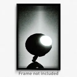 Pixel Art Poster - Shady Pluto (8 Bit Psychedelic Trippy Weird Video Game Print)