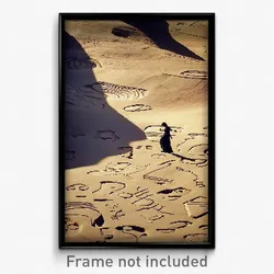 Pixel Art Poster - Fancy Petroglyphs (8 Bit Psychedelic Trippy Video Game Print)