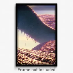 Pixel Art Poster - Dizzying Heap (8 Bit Psychedelic Trippy Video Game Print)