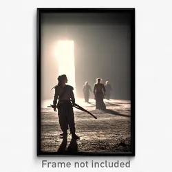 Pixel Art Poster - Barren Dais (8 Bit Psychedelic Trippy Weird Video Game Print)