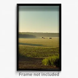 Pixel Art Poster - Spotless Pasture (8 Bit Psychedelic Trippy Video Game Print)
