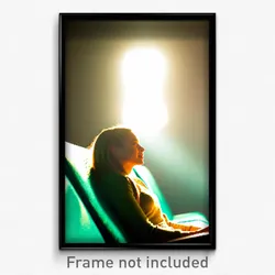 Pixel Art Poster - Blissful Seat (8 Bit Psychedelic Trippy Video Game Print)