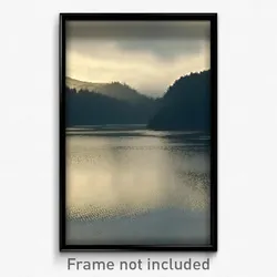 Pixel Art Poster - Dreary Loch (8 Bit Psychedelic Trippy Weird Video Game Print)