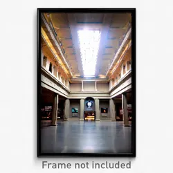 Pixel Art Poster - Thick Museum (8 Bit Psychedelic Trippy Video Game Print)