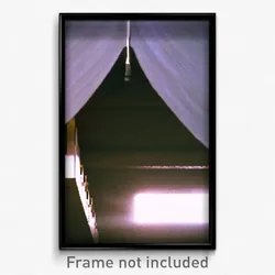 Pixel Art Poster - Hidden Overhang (8 Bit Psychedelic Trippy Video Game Print)