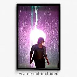 Pixel Art Poster - Damp Gambit (8 Bit Psychedelic Trippy Weird Video Game Print)