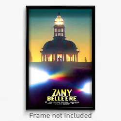 Pixel Art Poster - Zany Belvedere (8 Bit Psychedelic Trippy Video Game Print)